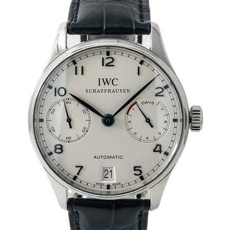 IWC Portuguese Automatic Steel Blue Men's Watch IW500107